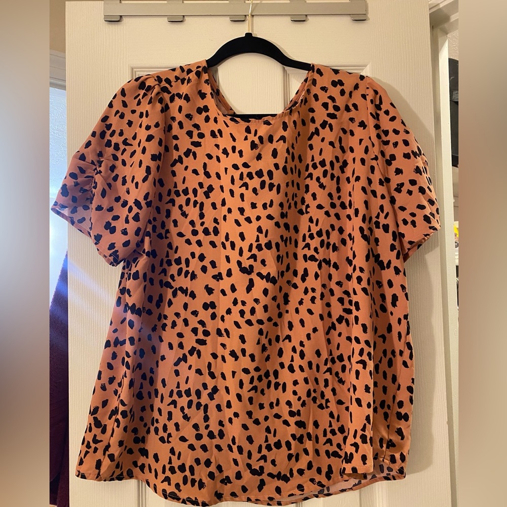 Papermoon Claudia Ruched Sleeve Blouse